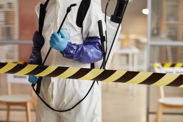 Professional Sewage Cleanup technician working in Centerville, SC